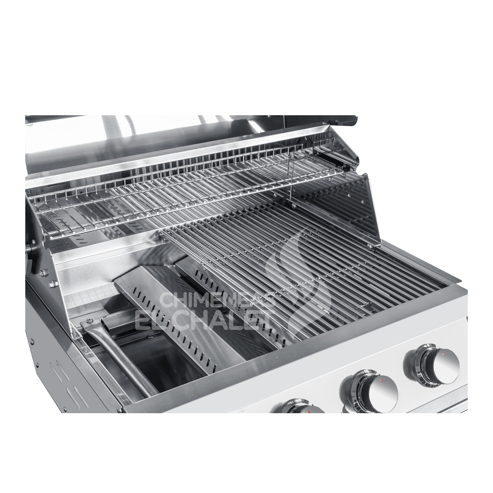 asador bbq de empotrar 70