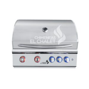 asador bbq de empotrar deluxe 304