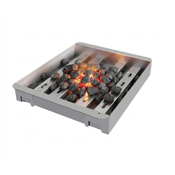 Bandeja de carbón para asador de gas