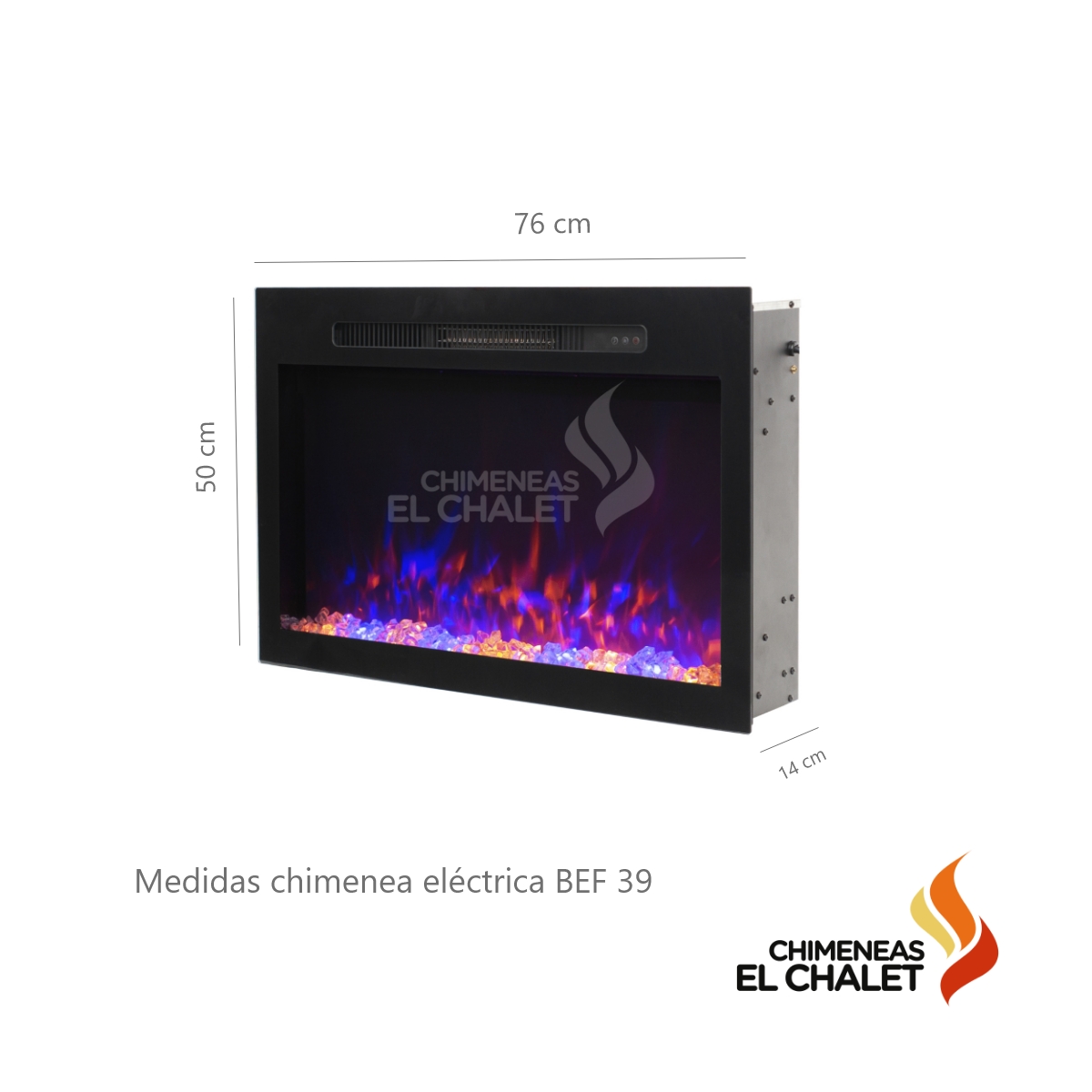 chimenea electrica medidas bef 39 chimeneas el chalet eficiente economica – 9