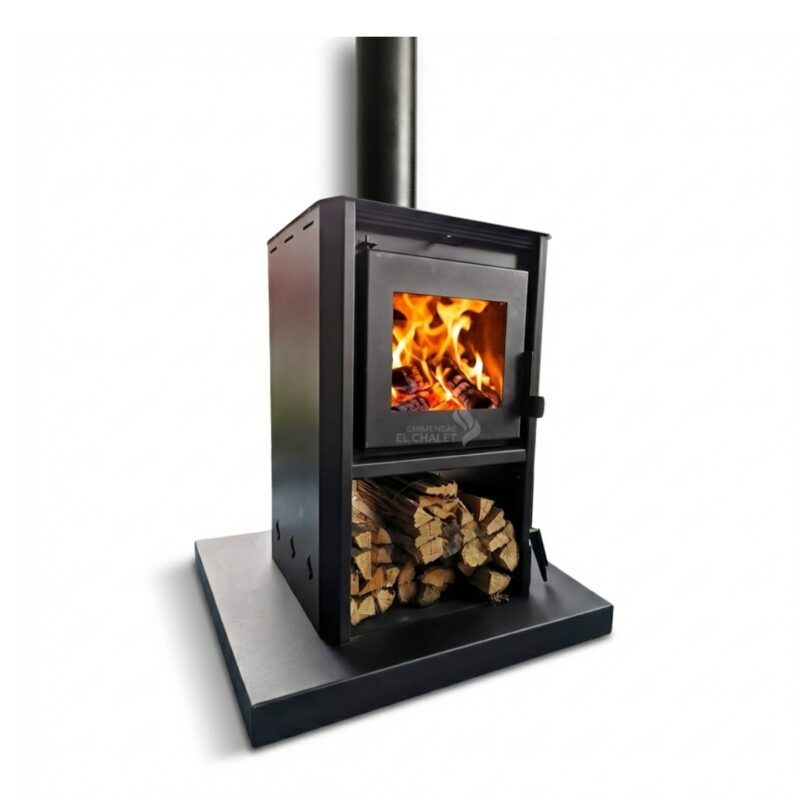 chimenea lena 530 chimeneas el chalet combustion eficiente