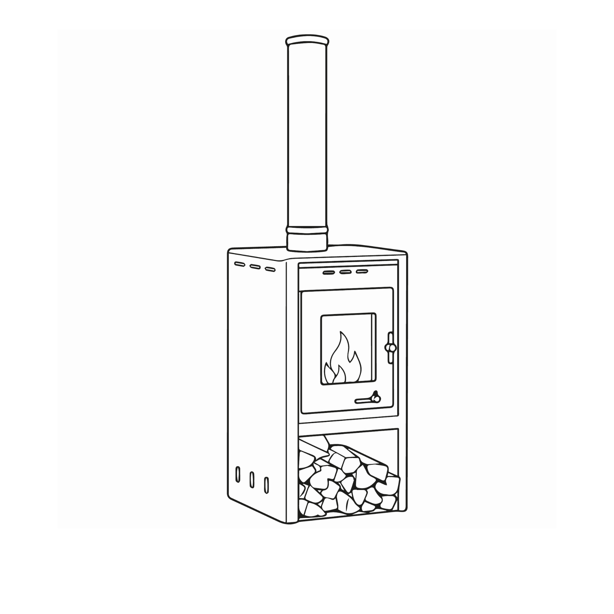 Chimeneas de leña
