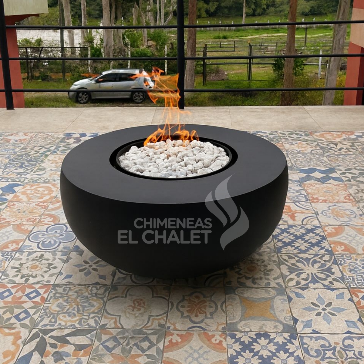 fogata firepit centro fuego chimenea exterior chimeneas el chalet gross – 2