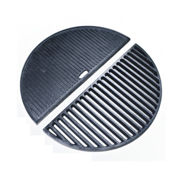 Parrila M fundida dual con plancha