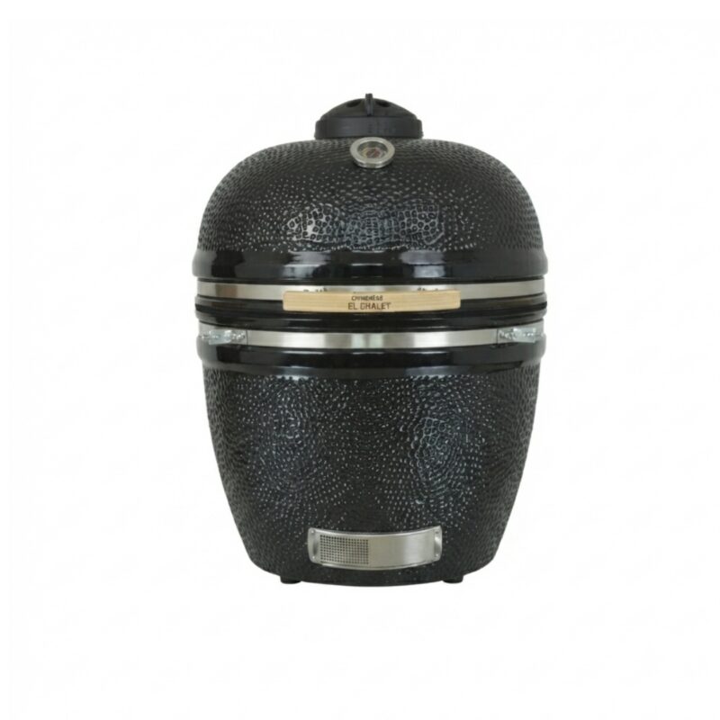kamado empotrar asador carbon ahumador kamado big green egg chimeneas el chalet