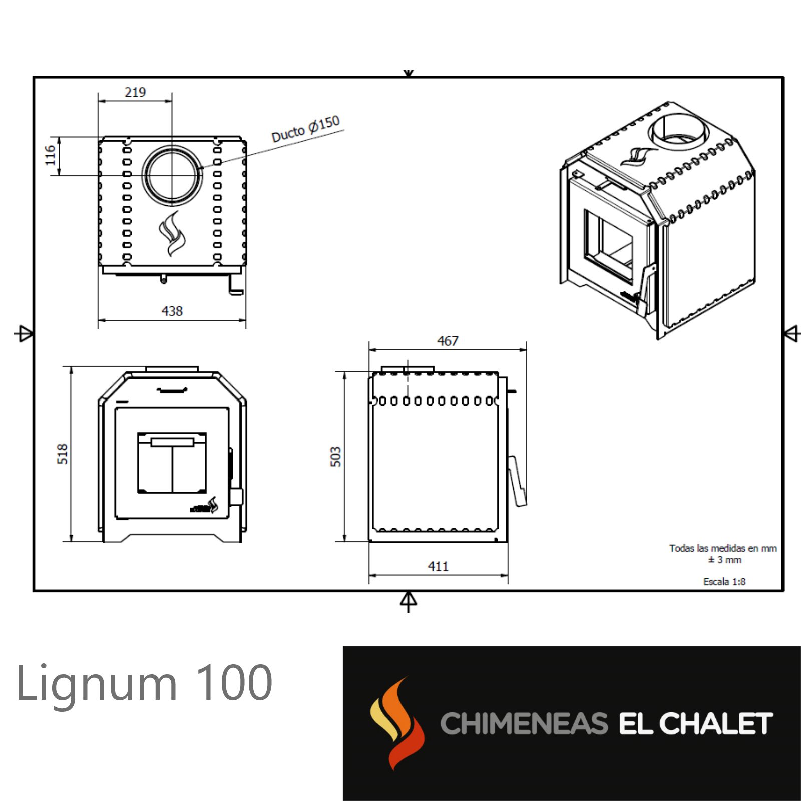 2. lignum 100 & kit de instalación